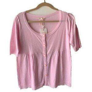 Tulle | Cardigan Sweater Pink Top